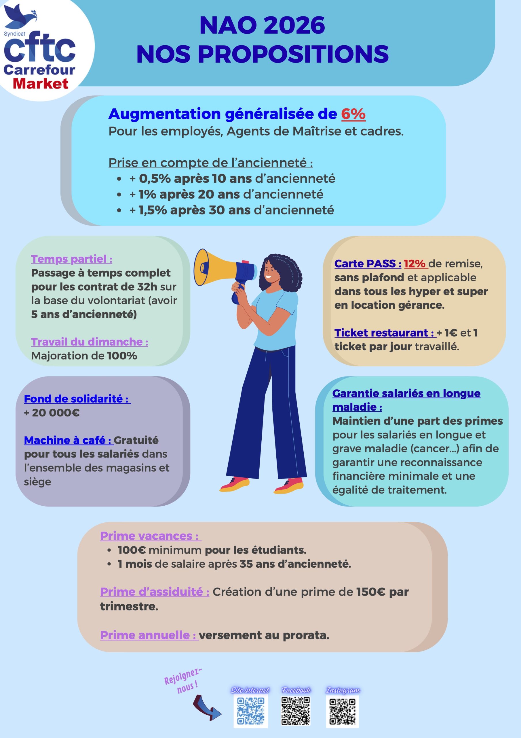 NAO 2026 : nos revendications